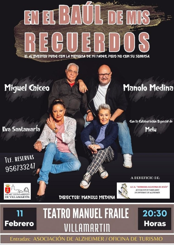 “En el baúl de mis recuerdos” se representa en el Teatro Manuel Fraile