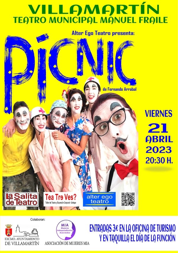 Picnic se representa este viernes en el Teatro Manuel Fraile