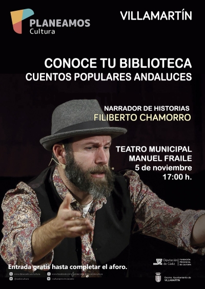 Hoy viernes 5, Conoce tu biblioteca con Filiberto Chamorro