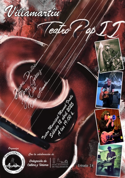 Este sábado se celebra la 2ª Edición del festival Teatro Pop de Villamartín