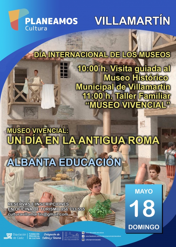 Viaje a la Antigua Roma para celebrar el día de los Museos