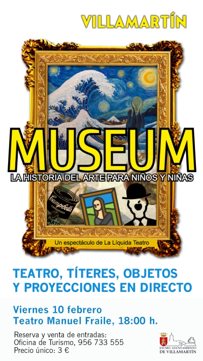 El Teatro Manuel Fraile acoge la obra familiar “Museum&quot;