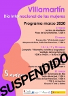 Aplazado el programa día de las mujeres 2020