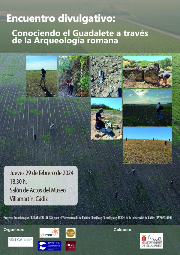 Encuentro divulgativo: Conociendo el Guadalete a través de la Arqueología romana