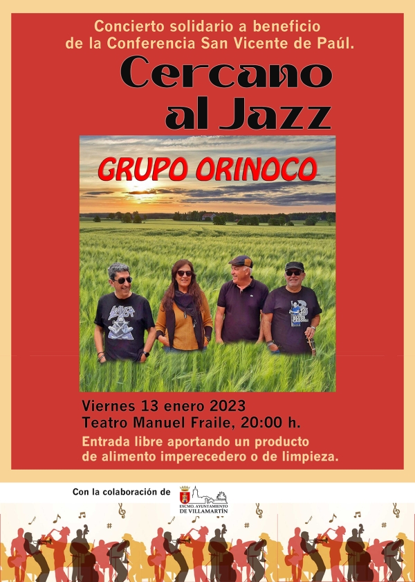 Este viernes, Orinoco en concierto