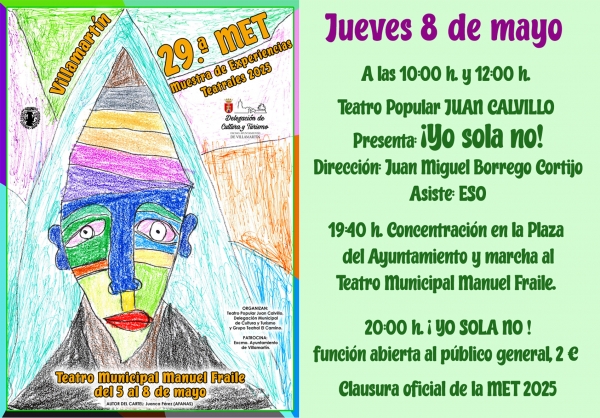 El grupo Teatro Popular Juan Calvillo cierra la Met 2025