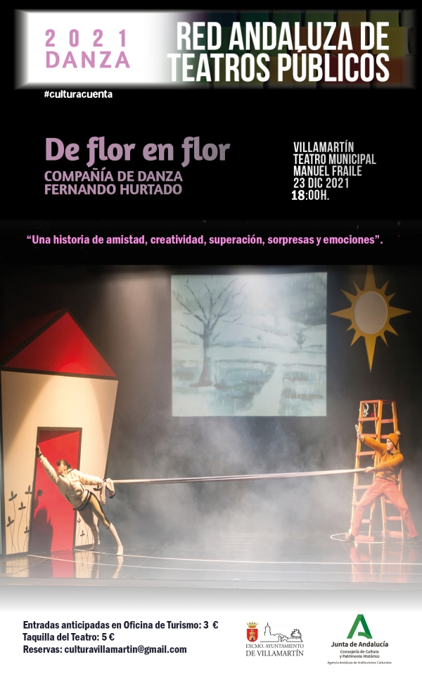 “De flor en flor”, espectáculo de danza en el Teatro Municipal