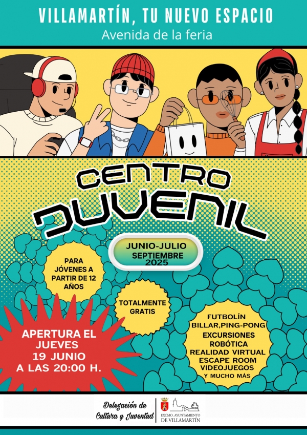 El Centro Juvenil abre el Verano Cultural 2025