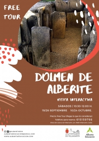 Visitas interactivas al dolmen de Alberite