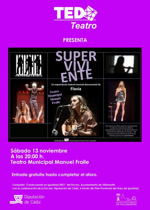 Superviviente, un espectáculo teatral, musical y documental