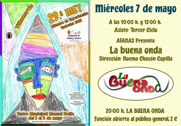 El grupo del centro de Afanas presenta “La buena onda” en la Tercera jornada de la Met 2025