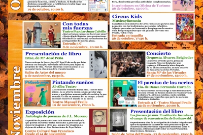 Comienza la programación del otoño cultural de Villamartín