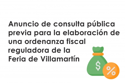 Anuncio de consulta pública previa