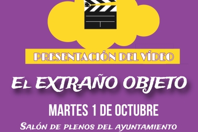 Presentación del video “El objeto extraño”