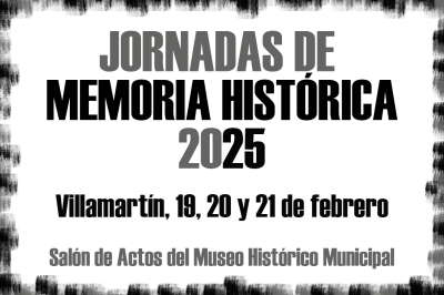 Jornadas de Memoria Histórica en Villamartín 